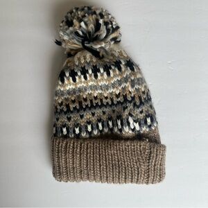 NWT Rooted Soul Neutral Knit Beanie OS